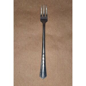 1 EKCO Appetizer Seafood Fork Silverware Flatware Jewelry Making Supply